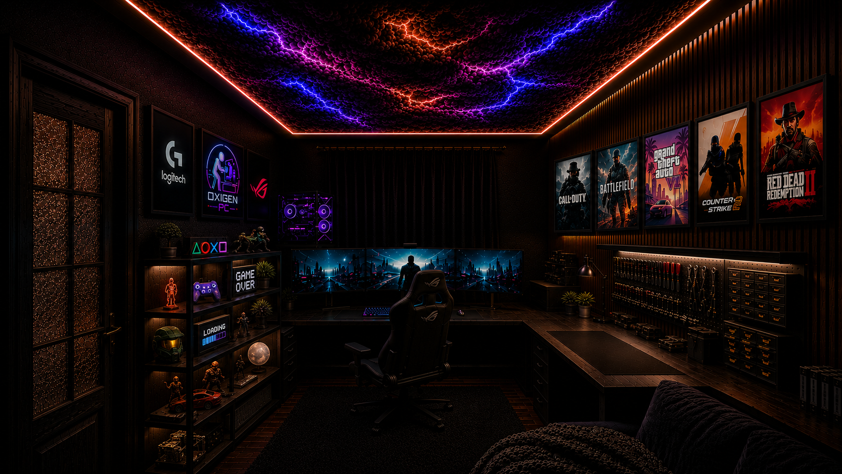 Gaming setup